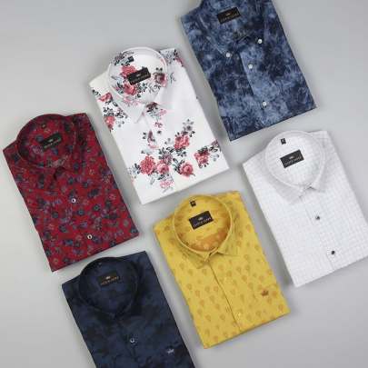 Mens Solid Shirt